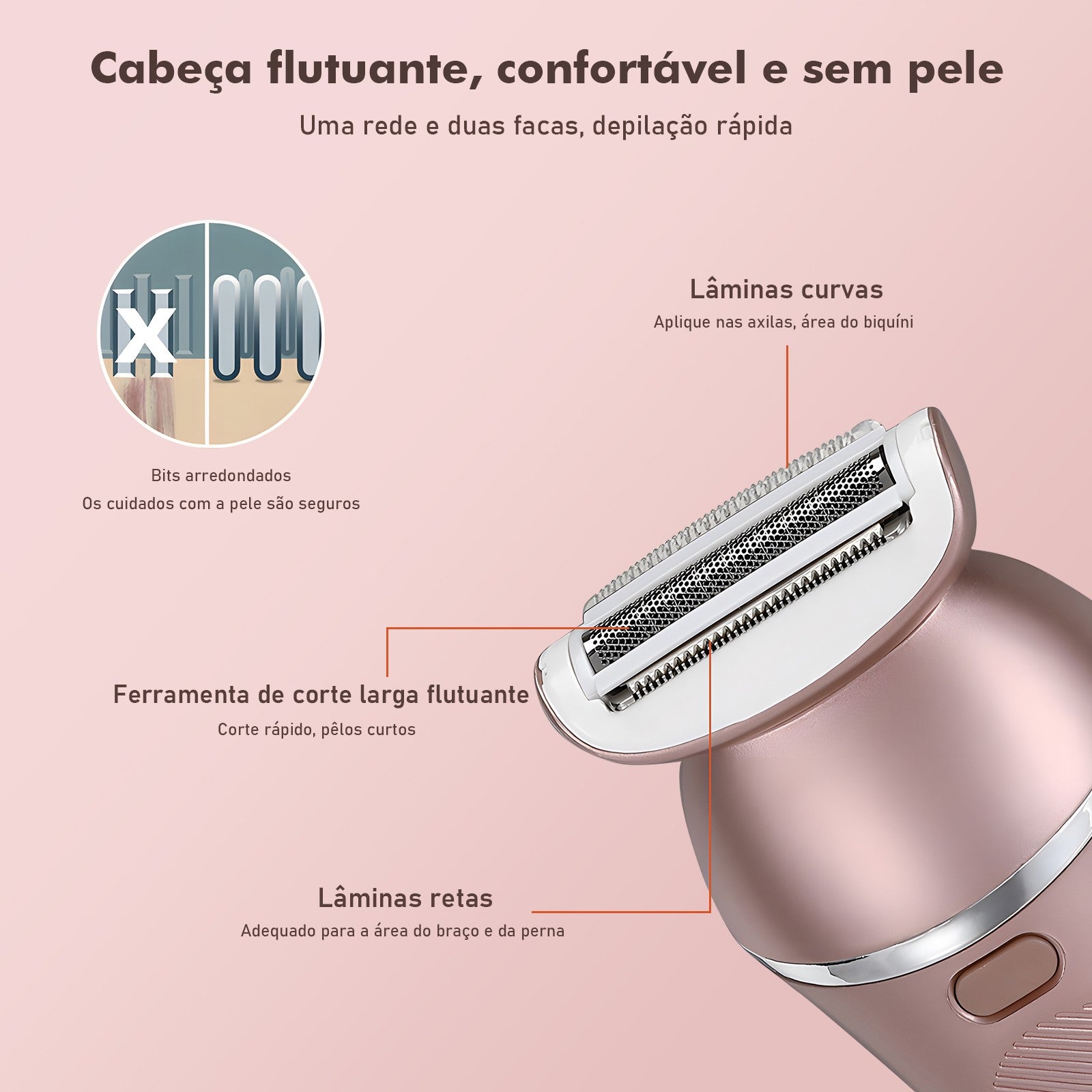 Repilador Elétrico Feminino