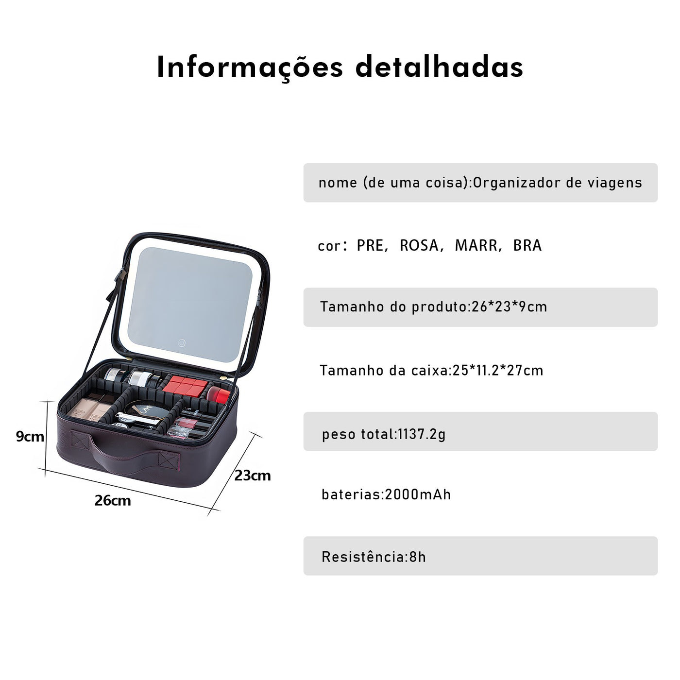 BellaCase – Maleta Organizadora Premium