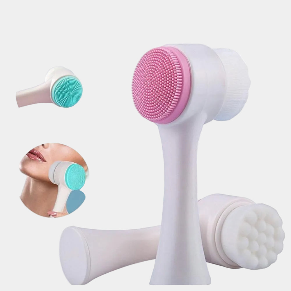 Escova Facial Limpeza Profunda 2 em 1